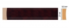 D046-62 Молдинг DECOMASTER D046-62 (25*8*2400мм) дюрополимер