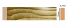 D044-374 Молдинг DECOMASTER D044-374 (30*8*2400мм) дюрополимер