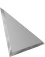 СМУ-18 Зеркальна плитка серебро матовый угол 180х180мм фацет 10мм