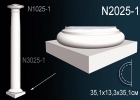 N2025-1 Капитель для полуколонны полиуретан