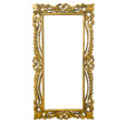 203767 зеркало Флоренция 80х150 см inside 50х120 см Gold Antic