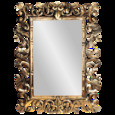 205777. зеркало Дамаск 90х120 см inside 57х87 см Antic Gold
