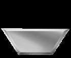 ПСП250х108 Зеркальна плитка Полусота серебро прямая 250х108мм фацет 10мм