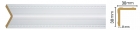 116-115 Угол DECOMASTER 116-115 (30*30*2400мм) дюрополимер