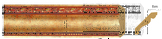 155-552 Карниз потолочный Decomaster 155-552 (51*51*2400)