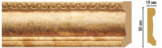 166-126 Плинтус напольный DECOMASTER 166-126 (90*19*2400мм) дюрополимер