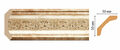 167-127 Плинтус потолочный DECOMASTER 167-127 (48*48*2400мм) дюрополимер