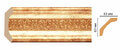 168-126 Плинтус потолочный DECOMASTER 168-126 (62*62*2400мм) дюрополимер