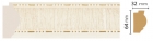 176-6 Багет  DECOMASTER 176-6 (64*32*2900мм) дюрополимер
