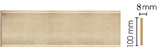 B10-933 Декоративная панель DECOMASTER B10-933 (100*9*2400мм) дюрополимер