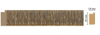 102-17 Молдинг DECOMASTER 102-17 (25*10*2400мм) дюрополимер