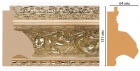 947-956 Багет DECOMASTER 947-956 (131*64*2900мм) дюрополимер
