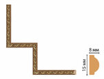 130-1-3 Декоративный угловой элемент DECOMASTER 130-1-3 (200*200мм) дюрополимер