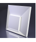 3D Дизайнерская панель из гипса MALEVICH LED ( нейтральный свет)  600x600 мм Artpole