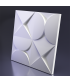 3D Дизайнерская панель из гипса ORION, 600х600мм, 0,36м2 Artpole
