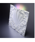 3D Дизайнерская панель из гипса VALENCIA LED 2 модуля RGB с радиопультом, 600x600 мм, 0,36 м2 Artpol