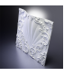 3D Дизайнерская панель из гипса VALENCIA LED WHITE 3 модуля, 600x600 мм, 0,36 м2 Artpole