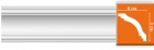 96110F Плинтус потолочный гладкий DECOMASTER 96110F гибкий (60*60*2400мм) полиуретан