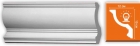 96901F Плинтус потолочный гладкий DECOMASTER 96901F гибкий (150*120*2400мм) полиуретан