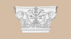 DK-82201 Капитель DECOMASTER DK-82201 (147*214*57мм) полиуретан
