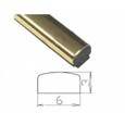 М02 золото лента  6мм  самоклеящийся молдинг декоративная раскладка ПВХ SAL