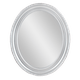 501425 Зеркало овальное Глория 41х50 см серебро