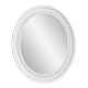 501426 Зеркало овальное Глория 41х50 см белое