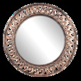 501429. Зеркало настенное Прима 60 см состаренная бронза