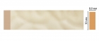 D041-61 ДМ Молдинг DECOMASTER D041-61 (30*8*2400мм) дюрополимер