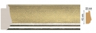 477-1143 Багет золото DECOMASTER 477-1243 (42*18*2900мм) дюрополимер