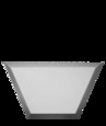 ПСМП250х108 Зеркальна плитка Полусота серебро матовое прямая 250х108мм фацет 10мм