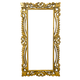 203767 Рама резная для зеркала Флоренция 80х150 см Gold Antic дерево дуриан металл