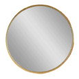 501111. Зеркало круглое 80 см золото металл