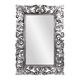 202338. Зеркало в резной Ажурной раме Ренессанс 70х100 см inside 42х72 см Antic Silver