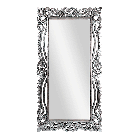 203721. Зеркало в резной Ажурной раме Флоренция 80х150 см inside 50х120 см Silver Antic