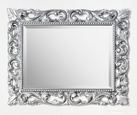 Зеркало Итальяно 70х100см Серебро