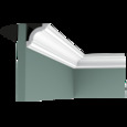 CX124F карниз гибкий фриз профиль потолочный Дюрополимер (200x4,9x4,9) ORAC