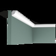 CX132F карниз гибкий фриз профиль потолочный Дюрополимер (200x2x2) ORAC