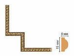 130C-1-57 Декоративный угловой элемент DECOMASTER 130C-1-57 (200*200мм) дюрополимер