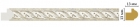 118-20 Молдинг DECOMASTER 118-20 (13*13*2400мм) дюрополимер