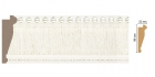 214-6 Багет DECOMASTER 214-6 (98*32*2900мм) дюрополимер