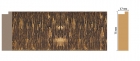 FM4-2 Багет DECOMASTER FM4-2 (75*17*2850мм) дюрополимер