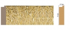 FM4-3 Багет DECOMASTER FM4-3 (75*17*2850мм) дюрополимер