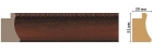 FM7-4 Багет DECOMASTER FM7-4 (31*20*2850мм) дюрополимер
