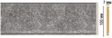 Q10-44 Декоративная панель DECOMASTER Q10-44 (100*7*2400мм) дюрополимер