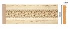 164-1028 ДМ Молдинг DECOMASTER 164-1028ДМ (59*11*2400мм) дюрополимер