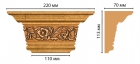 D203-58 Капитель DECOMASTER D203-58 (220*113*70мм) дюрополимер