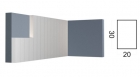 Kr132M/2,7 молдинг (30*20*2700 мм)/45