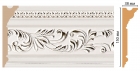 D214-60 Плинтус потолочный DECOMASTER D214-60 (150*38*2400мм) дюрополимер