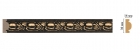 157-56 Молдинг DECOMASTER 157-56 (30*13*2400мм) дюрополимер